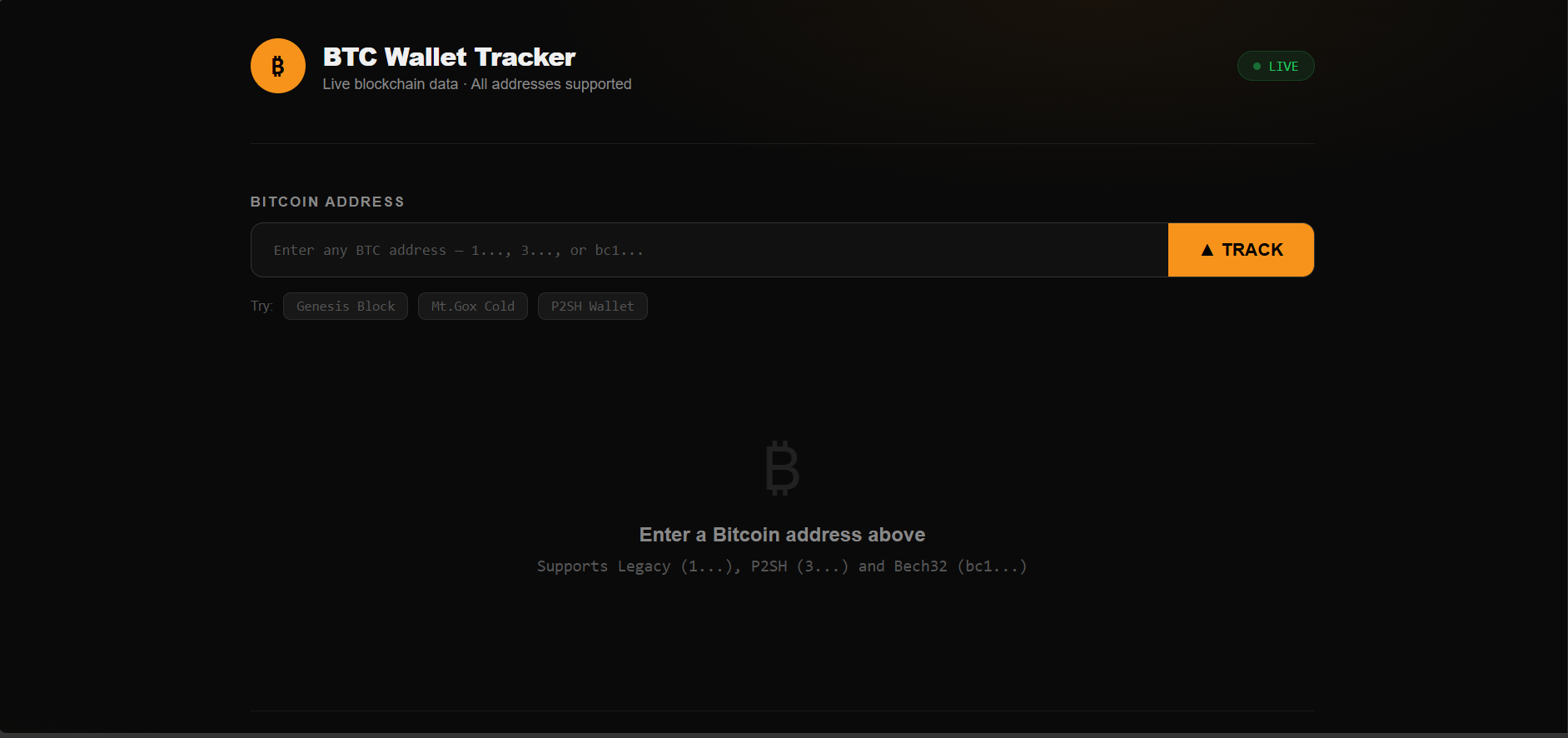 Wallet Tracker